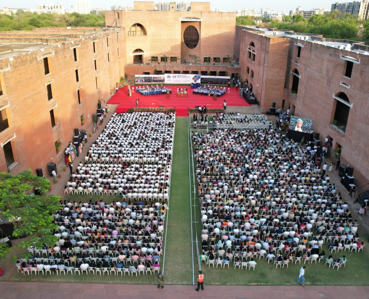 IIMA Convocation, LKP Aerial View, IIM Ahmedabad Convocation 2026