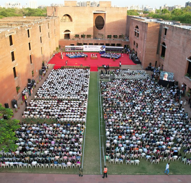 IIMA Convocation, LKP Aerial View, IIM Ahmedabad Convocation 2026
